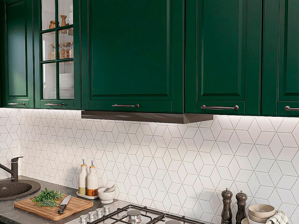 Дублин-03 Белый/special green