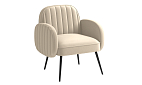 Флеминг Ф / Кресло велюр fresh крем
