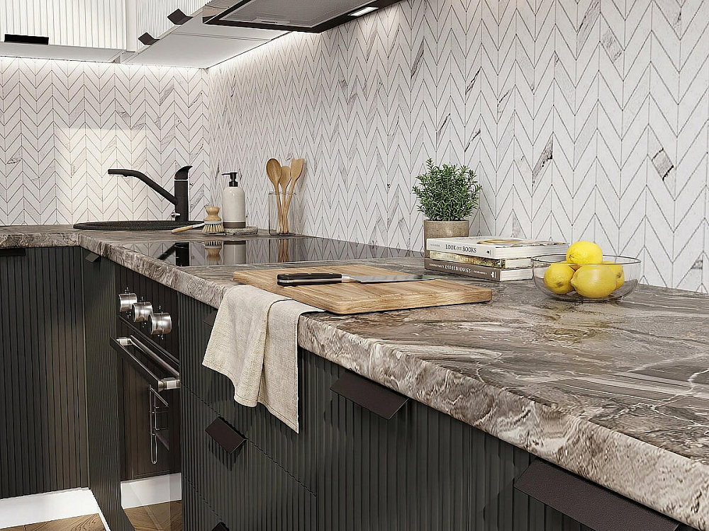 Евро Лайн-06 Дуб Вотан/Белый/Антрацит